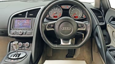 Audi R8 interior