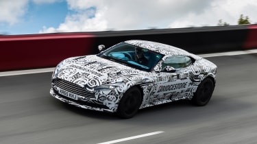 Aston Martin DB11 prototype - above 