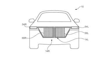 BMW grille patent 2