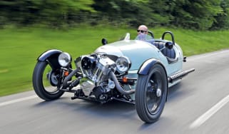 Morgan 3 Wheeler front track