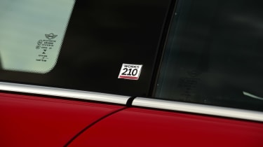 MINI Cooper S Works 210 - 210 badge