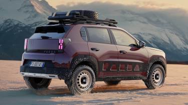 Fiat Panda 4x4 concept - rear