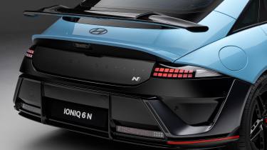 Hyundai Ioniq 6 N - rear detail