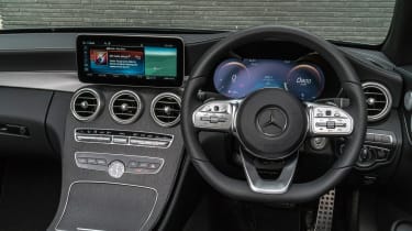 Mercedes C-Class Cabriolet - steering wheel