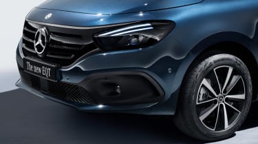 Mercedes EQT - front detail