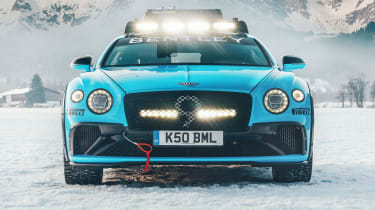 Bentley Continental GT ice racer - front static