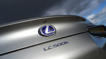 Lexus LC - rear badge