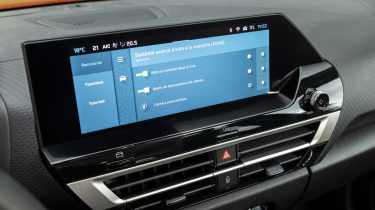 Citroen C4 - screen