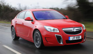 Vauxhall Insignia VXR SuperSport front tracking