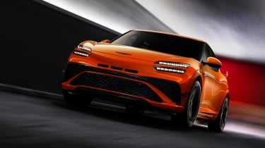 Genesis GV60 Magma - full front