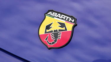 Abarth 600e Scorpionissima - Abarth badge