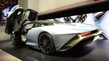 McLaren Speedtail - Geneva rear