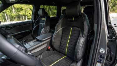 Kia EV9 GT - front seats