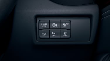 2024 Mazda MX-5 - dashboard buttons