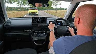 Hyundai Inster - driving