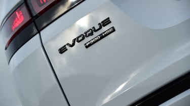 Range Rover Evoque - rear badge