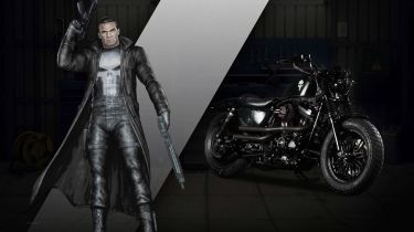 Harley Davidson Marvel Super Hero Customs - The Punisher Up Front