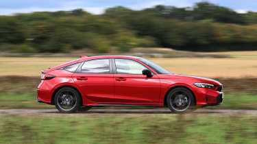 Honda Civic facelift - side