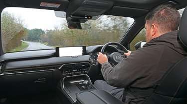 Mazda CX-80 Homura Plus - driving