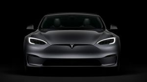 Tesla Model S facelift - full front