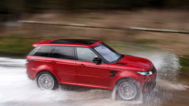 Range Rover Sport SVR - splash