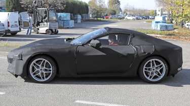 Ferrari Roma spied - side profile