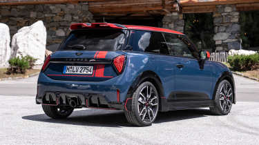 New MINI John Cooper Works accessories - rear angled static