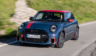 New MINI John Cooper Works accessories - front 3/4 dynamic