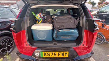 Citroen e-C5 Aircross - filled boot