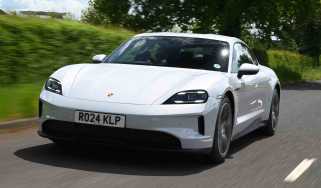 Porsche Taycan - front tracking