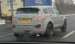Range Rover Evoque hybrid - spyshot