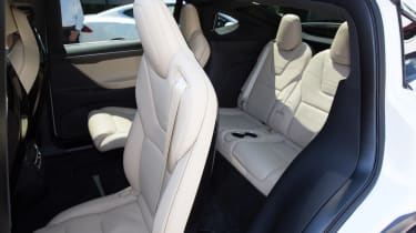 Tesla Model X - rear seats