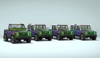 Classic Land Rover Defender V8 range