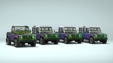 Classic Land Rover Defender V8 range