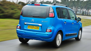 Citroen C3 Picasso rear tracking