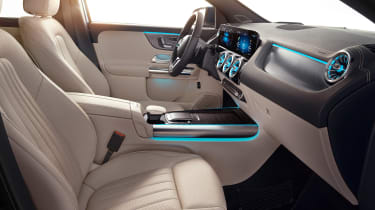 Mercedes GLA - seats