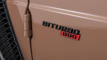 New Brabus XL 800 Cabrio - side badging