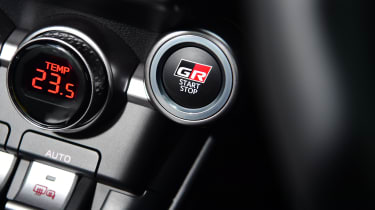 Toyota GR86 - engine start button
