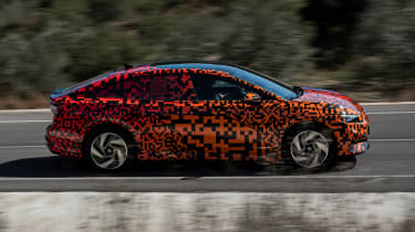 Volkswagen ID.7 prototype - side