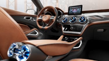 Mercedes Concept GLA interior