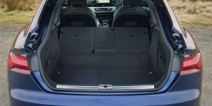 Audi A5 Sportback - boot seats down