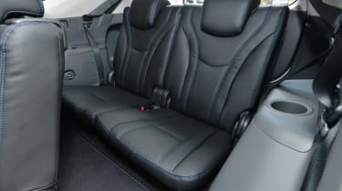 Toyota Prius+ rear seats
