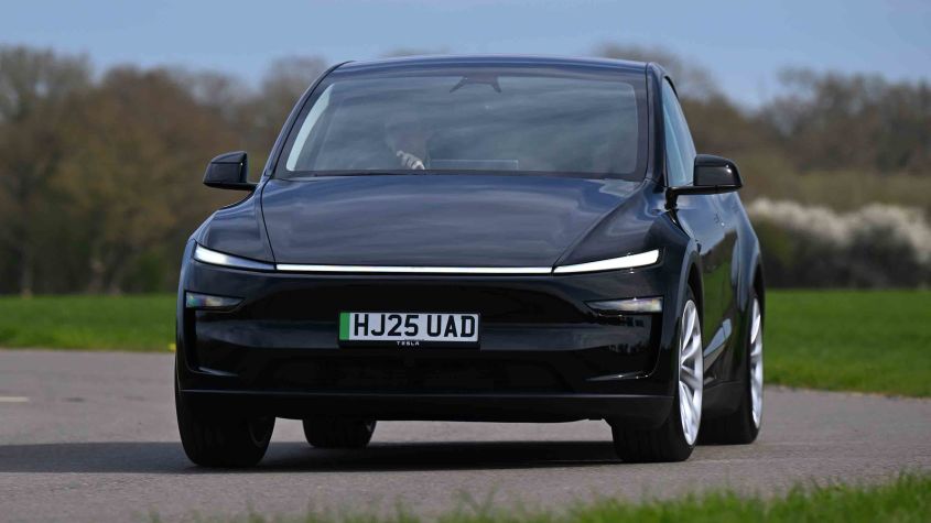 image of "Tesla UK sales rebound with one in four new cars now an EV"