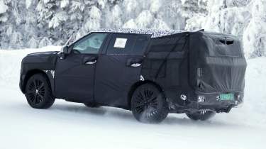 Hyundai Santa Fe Facelift - rear angled