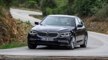 New BMW 5 Series - front cornering