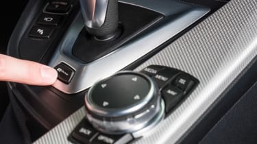BMW 330e - e-drive button