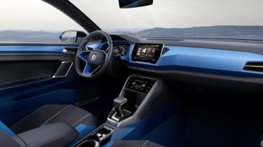 VW T-ROC concept 2014 interior