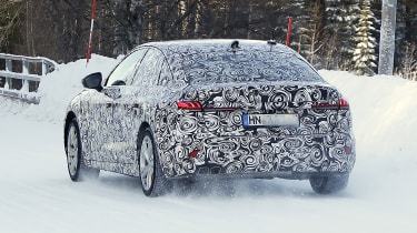 Audi A5 Sportback (camouflaged) winter testing - rear