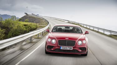 Bentley Contintental GT Speed 2015 nose