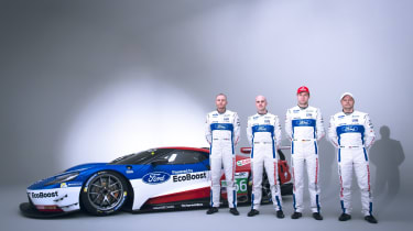 New Ford GT Le Mans car